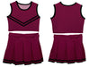 Maroon Black Sleeveless Cheerleader - Vive La Fête - Online Apparel Store
