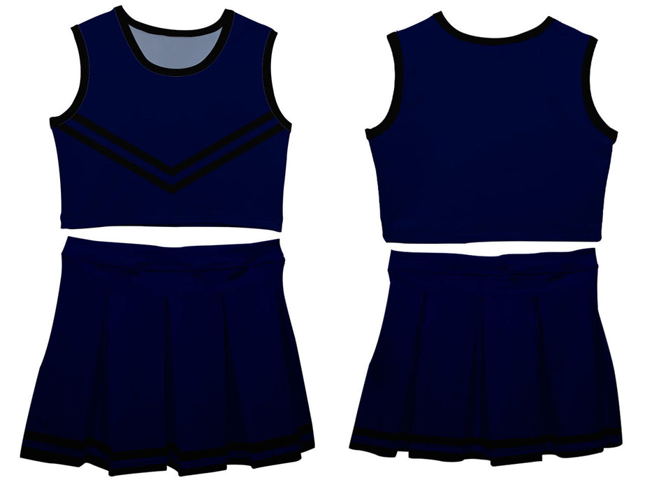 Navy Black Sleeveless Cheerleader - Vive La Fête - Online Apparel Store