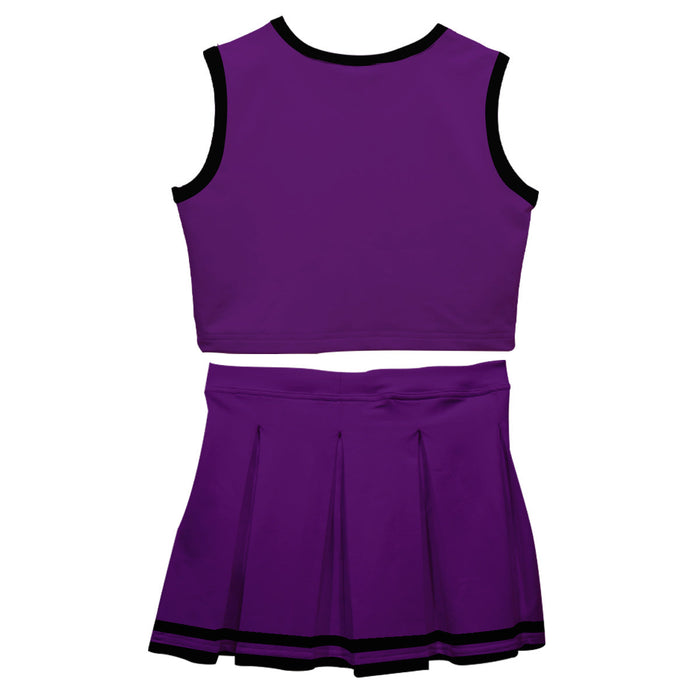Purple Black Sleeveless Cheerleader - Vive La Fête - Online Apparel Store