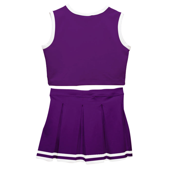 Purple White Sleeveless Cheerleader - Vive La Fête - Online Apparel Store