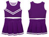 Purple White Sleeveless Cheerleader - Vive La Fête - Online Apparel Store