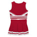 Red and White Sleeveless Chearleader Set - Vive La Fête - Online Apparel Store