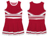 Red and White Sleeveless Chearleader Set - Vive La Fête - Online Apparel Store