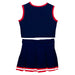 Navy and Red Sleeveless Cheerleader - Vive La Fête - Online Apparel Store