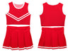 Red and White Sleeveless Cheerleader - Vive La Fête - Online Apparel Store