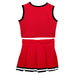 Red and Black Sleeveless Cheerleader Set - Vive La Fête - Online Apparel Store