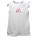 Puppy Smocked White Knit Angel Wing Sleeves Girls Tshirt