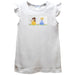 Princess Smocked White Knit Angel Wing Sleeves Girls Tshirt