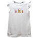 Sandcastle Smocked White Knit Angel Wing Sleeves Girls Tshirt