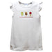 Popsicles Smocked White Knit Angel Wing Sleeves Girls Tshirt