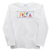 Tools Smocked White Knit Long Sleeve Boys Tee Shirt