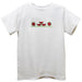 Watermelons Smocked White Knit Short Sleeve Boys Tee Shirt