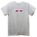 Airplanes Smocked White Knit Short Sleeve Boys Tee Shirt