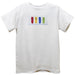 Crayons Smocked White Knit Short Sleeve Boys Tee Shirt