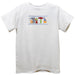 Tools Smocked White Knit Short Sleeve Boys Tee Shirt