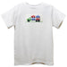 Car Carrier Smocked White Knit Short Sleeve Boys Tee Shirt