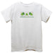 St Patrick Smocked White Knit Short Sleeve Boys Tee Shirt