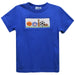 Sports Smocked Royal Knit Short Sleeve Boys Tee Shirt