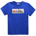 Sports Smocked Royal Knit Short Sleeve Boys Tee Shirt - Vive La Fête - Online Apparel Store