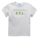 On The Beach White Knit Short Sleeve Boys Tee Shirt - Vive La Fête - Online Apparel Store