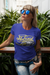NHRA Officially Licensed by Vive La Fete Dragster Royal Women T-Shirt - Vive La Fête - Online Apparel Store