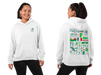 Mexico National Soccer Team Impressions Artwork Women Cotton Fleece Long Sleeve Hoodie - Vive La Fête - Online Apparel Store