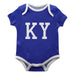 Kentucky Vive La Fete Infant Game Day Royal Short Sleeve Onesie Logo Bodysuit V2