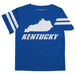 Kentucky Stripe Blue Tee Shirt Short Sleeve