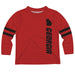 Georgia Stripes Red Long Sleeve Tee Shirt - Vive La Fête - Online Apparel Store