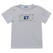 Kentucky Smocked Knit White Tee Shirt Short Sleeve - Vive La Fête - Online Apparel Store