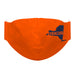 Syracuse Map Orange Ergo Face Mask