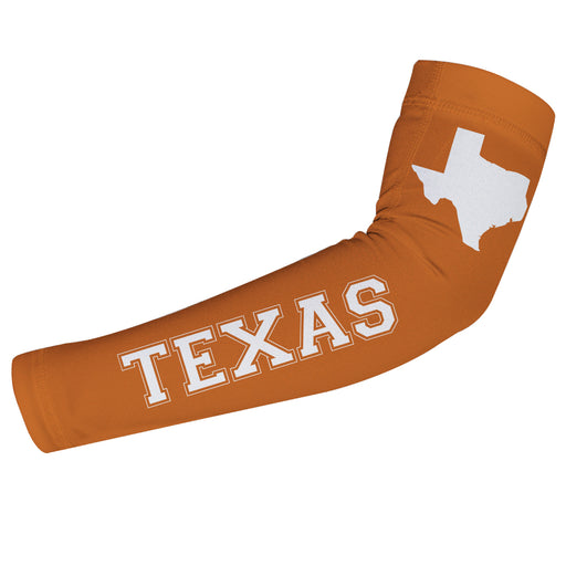 Texas Orange Arm Sleeves Pair - Vive La Fête - Online Apparel Store