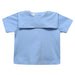 Light Blue Knit Short Sleeve SQ Collar Boys Shirt