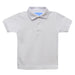 White Short Sleeve Polo Box Shirt