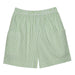 Green Stripe Seersucker Boys Short
