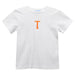 Orange letter White T-Shirt