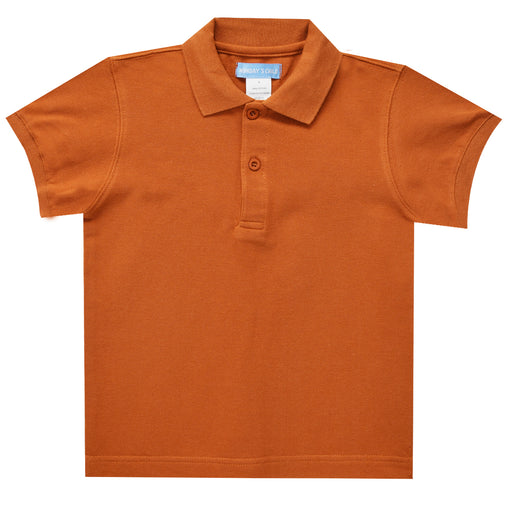 Rust Polo Box Shirt Short Sleeve
