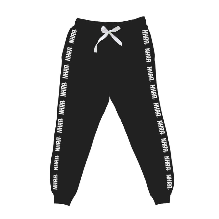 NHRA Officially Licensed by Vive La Fete NHRA Stripe Black Joggers
