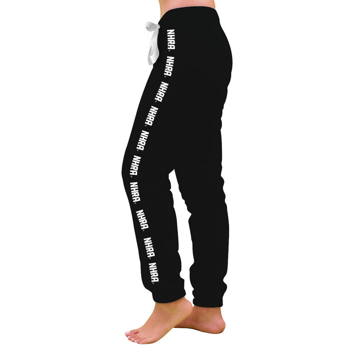 NHRA Officially Licensed by Vive La Fete NHRA Stripe Black Joggers - Vive La Fête - Online Apparel Store