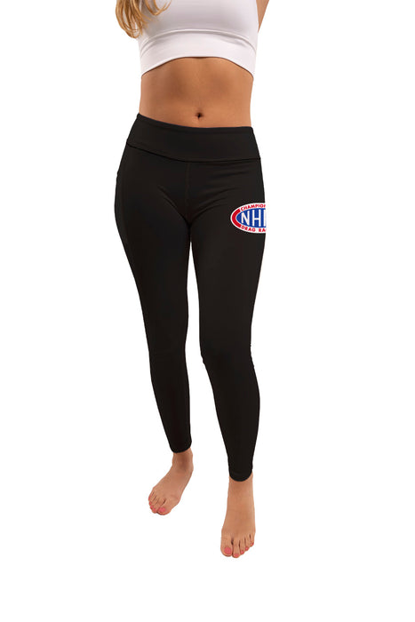 NHRA Officially Licensed by Vive La Fete Black Youth Leggings
