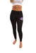 NHRA Officially Licensed by Vive La Fete Black Youth Leggings