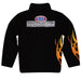 NHRA Officially Licensed by Vive La Fete Flames Black Qtr Zip Pullover - Vive La Fête - Online Apparel Store