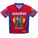 National Hot Rod Association Fire Helmet NHRA Officially Licensed by Vive La Fete Football Jersey
