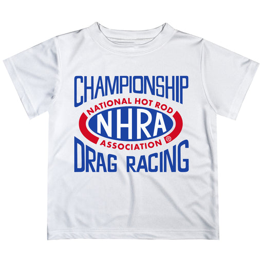 National Hot Rod Association Championship Drag Racing NHRA Officially Licensed by Vive La Fete T-Shirt