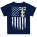 NHRA Officially Licensed by Vive La Fete American Flag Navy T-Shirt - Vive La Fête - Online Apparel Store