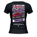 NHRA Officially Licensed by Vive La Fete Hotrod Enough Black Women T-Shirt - Vive La Fête - Online Apparel Store