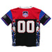 NHRA Officially Licensed by Vive La Fete Abstract Black Men Football Jersey - Vive La Fête - Online Apparel Store