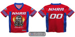 National Hot Rod Association Fire Helmet NHRA Officially Licensed by Vive La Fete Men Football Jersey - Vive La Fête - Online Apparel Store