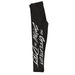 WOO Officially Licensed by Vive La Fete Greatest Show on Dirt Black Leggings - Vive La Fête - Online Apparel Store