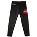 WOO Officially Licensed by Vive La Fete Side Logo Black Leggings